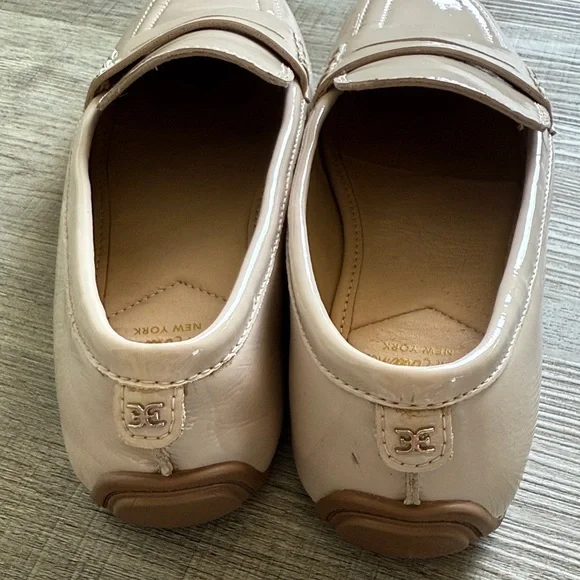 Sam Edelman Cream Loafers - Picture 3 of 4